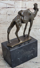 Camel Take a Journey Desert Bronze Sculpture Art Deco Milo