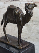 Camel Take a Journey Desert Bronze Sculpture Art Deco Milo