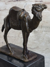 Camel Take a Journey Desert Bronze Sculpture Art Deco Milo