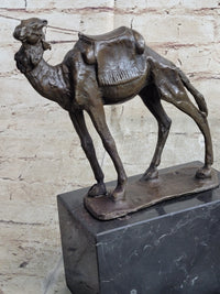 Camel Take a Journey Desert Bronze Sculpture Art Deco Milo