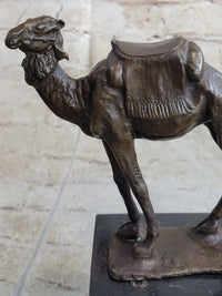 Camel Take a Journey Desert Bronze Sculpture Art Deco Milo