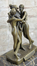 Hot Cast Three Graces by Canova Bronze Bookend