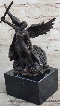 Signed Valli St. Michael Lucifer Bronze Sculpture Sale
