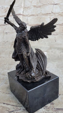Signed Valli St. Michael Lucifer Bronze Sculpture Sale