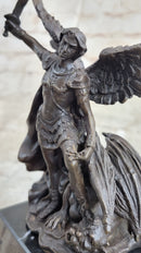 Signed Valli St. Michael Lucifer Bronze Sculpture Sale