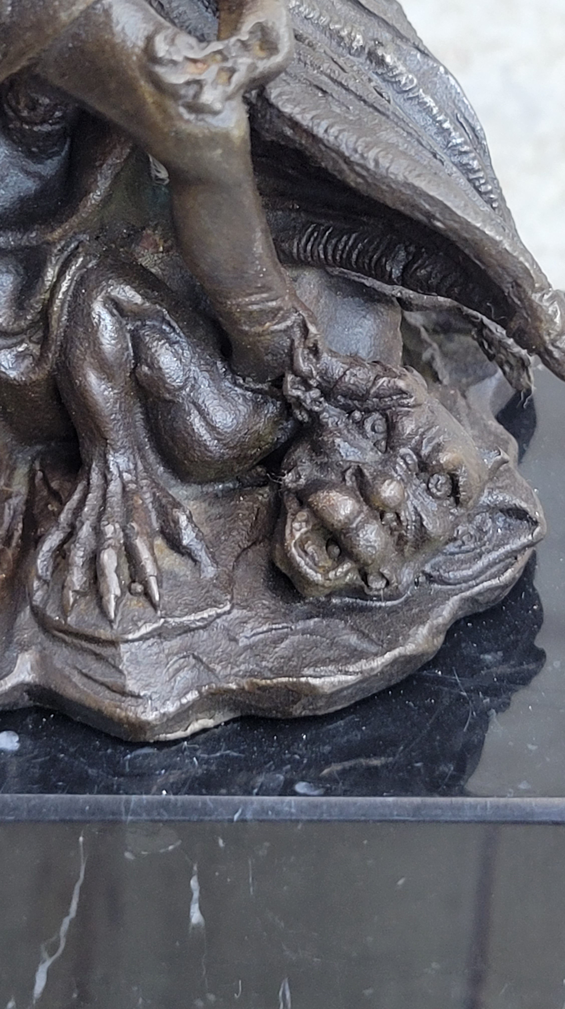 Signed Valli St. Michael Lucifer Bronze Sculpture Sale