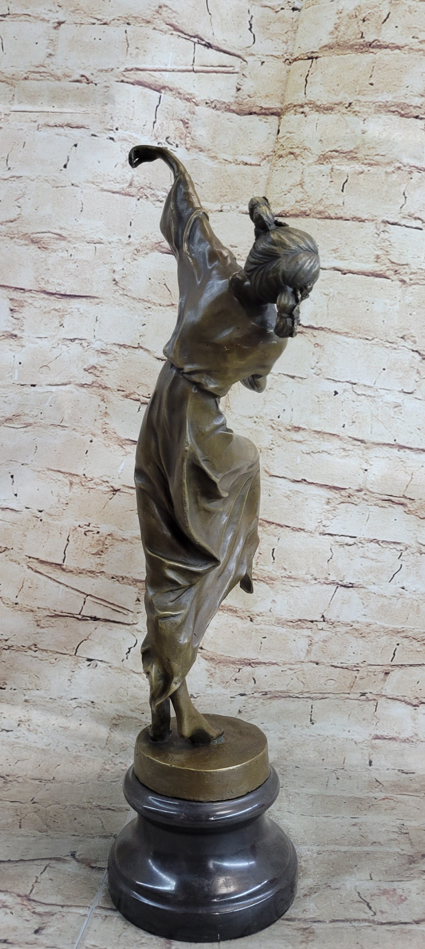 Bronze Sculpture Gypsy Dancer by French Artist MILO
