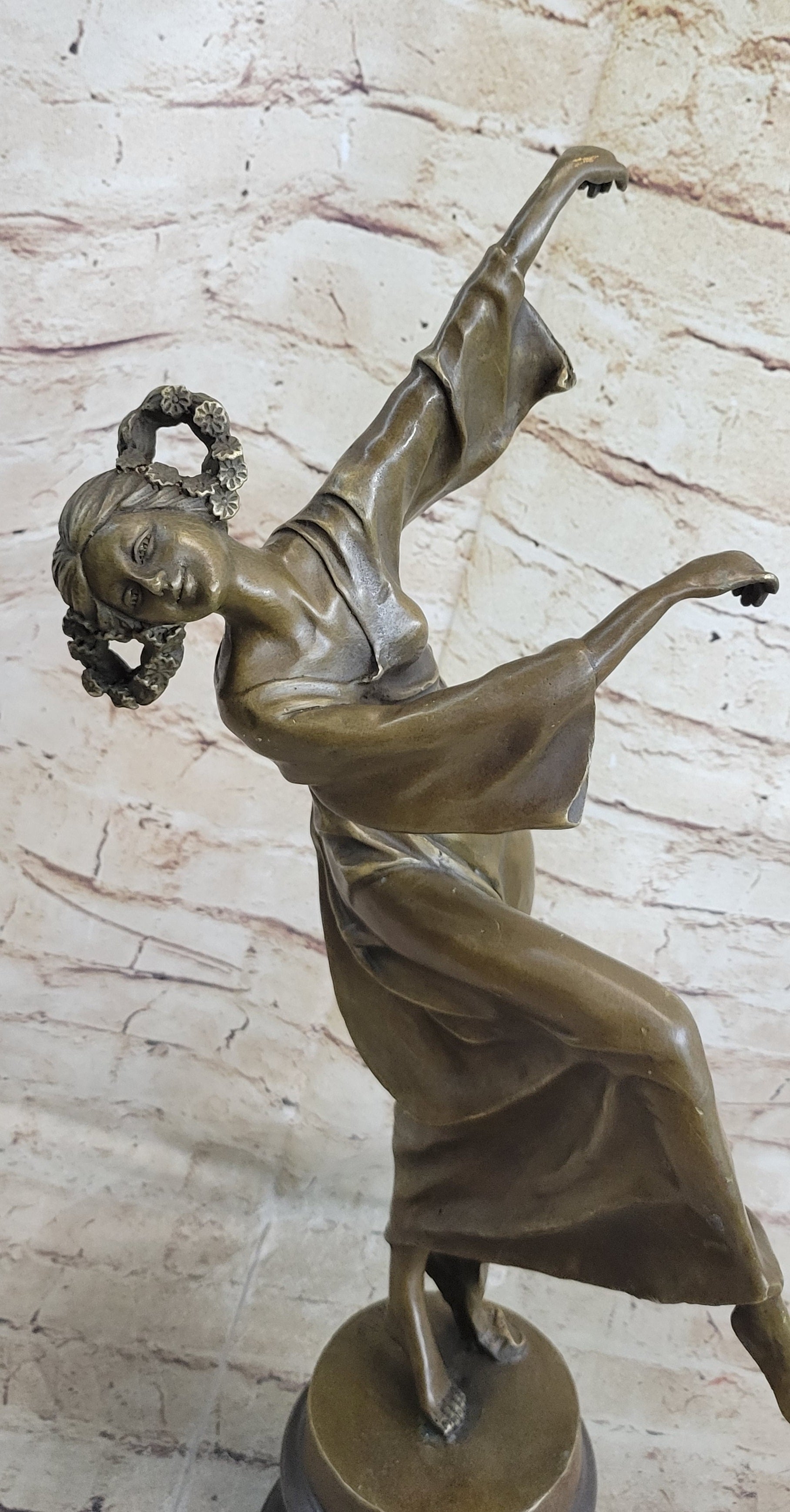 Bronze Sculpture Gypsy Dancer by French Artist MILO