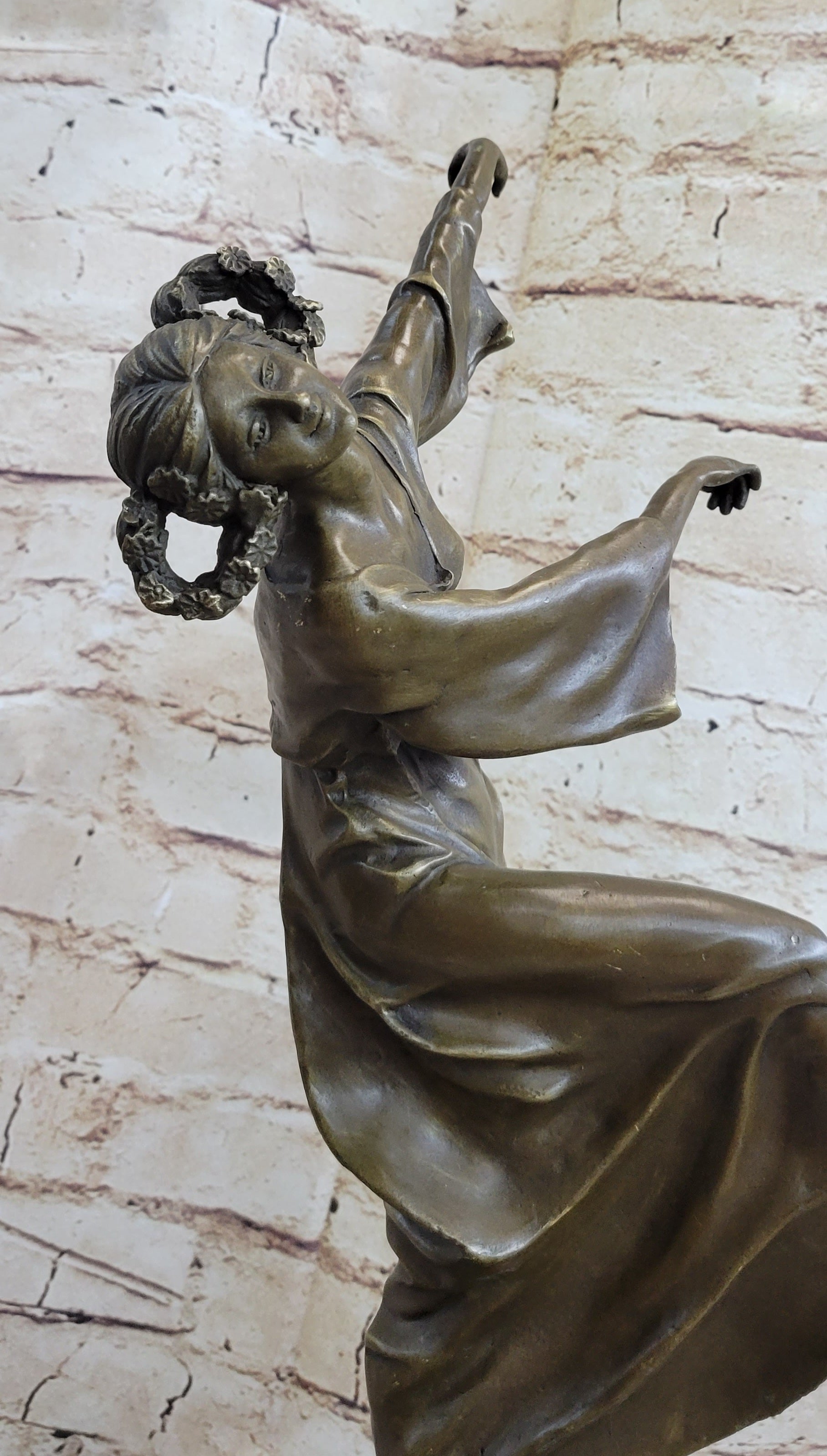 Bronze Sculpture Gypsy Dancer by French Artist MILO
