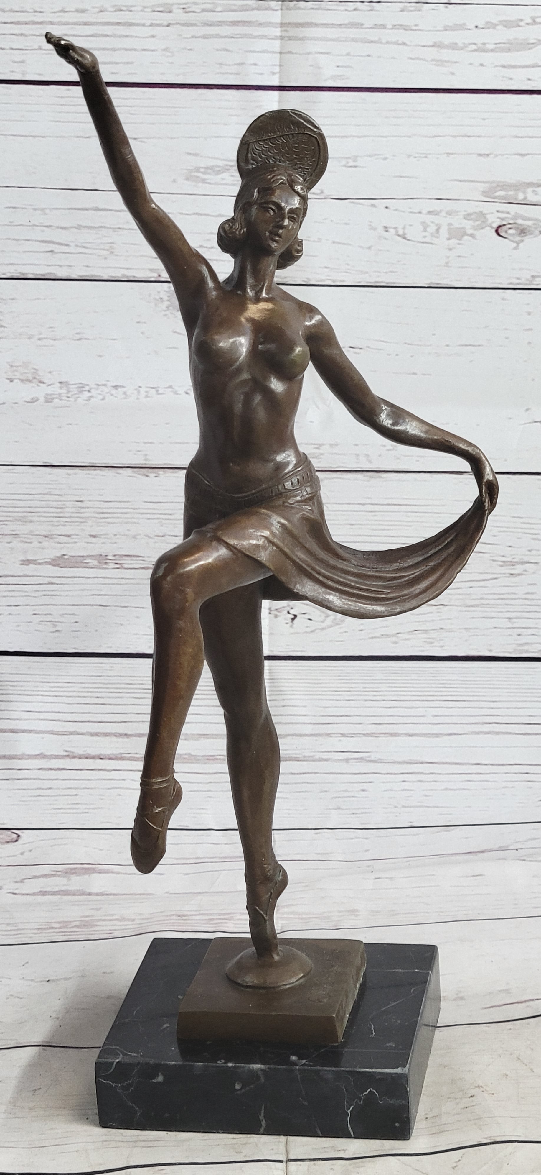 Bronze Sculpture Dancer by Molins-Balleste