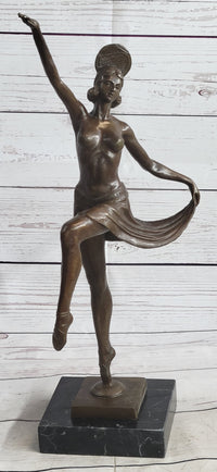 Bronze Sculpture Dancer by Molins-Balleste