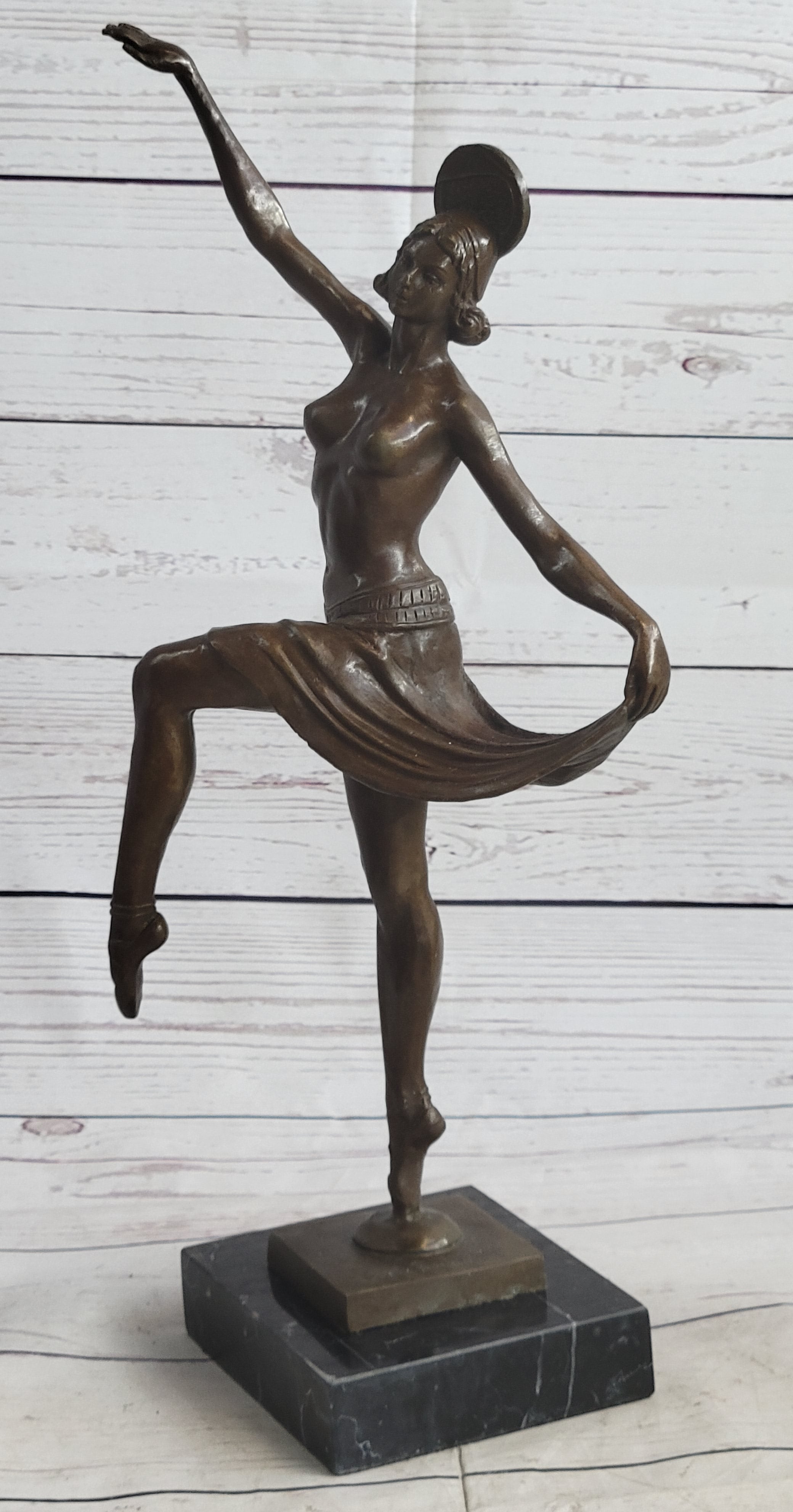 Bronze Sculpture Dancer by Molins-Balleste