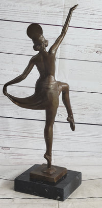Bronze Sculpture Dancer by Molins-Balleste