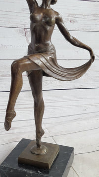 Bronze Sculpture Dancer by Molins-Balleste