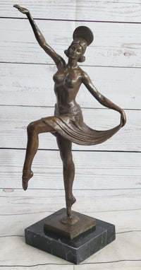 Bronze Sculpture Dancer by Molins-Balleste