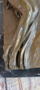 The Bird in Hand by Gennarelli Hot Cast Bronze Sculpture Statue Nude Female Figure