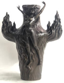 Special Patina Sexy Nude Female Hot Cast Bronze Vase