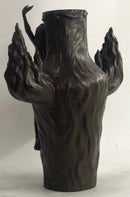 Special Patina Sexy Nude Female Hot Cast Bronze Vase