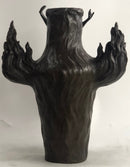 Special Patina Sexy Nude Female Hot Cast Bronze Vase