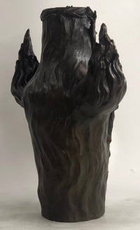 Special Patina Sexy Nude Female Hot Cast Bronze Vase