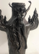 Special Patina Sexy Nude Female Hot Cast Bronze Vase