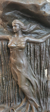 D`or Saved by Perseus Greek Mythology Bronze Sculpture