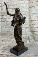 Middle Eastern Arabian Persian Dancer Girl Bronze Sculpture