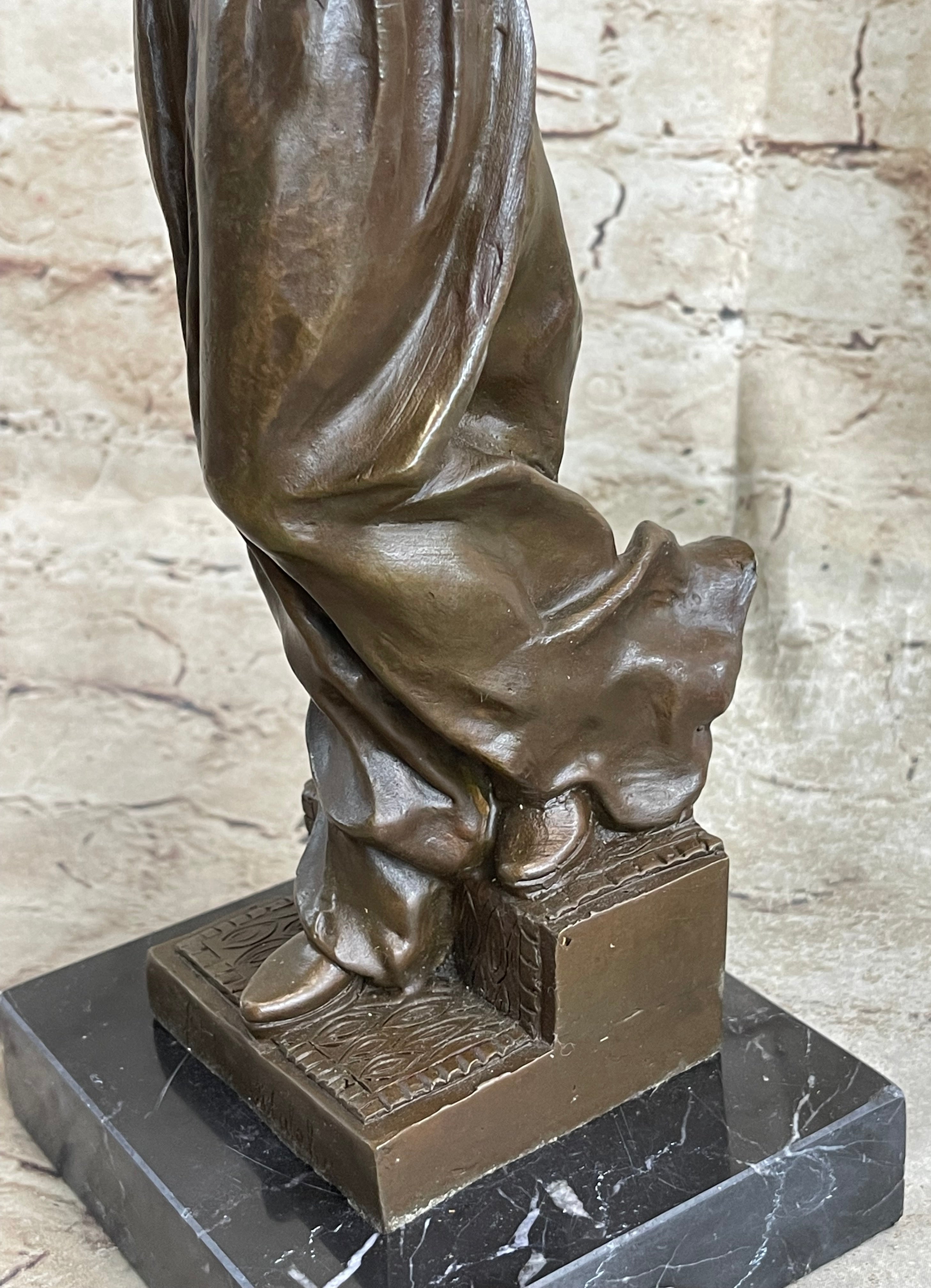 Middle Eastern Arabian Persian Dancer Girl Bronze Sculpture