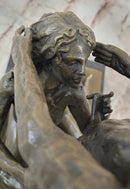 Sexy Erotic Sculpture Nude Girl Man Provocative Bronze Statue Sculpture Sex Deco