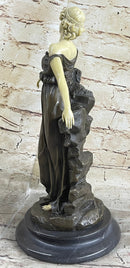Bronze Sculpture Signed Preiss Faux Figure