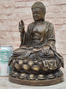 Meditating Shakyamuni Buddha Bronze Sculpture Art