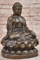 Meditating Shakyamuni Buddha Bronze Sculpture Art