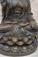 Meditating Shakyamuni Buddha Bronze Sculpture Art