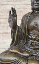 Meditating Shakyamuni Buddha Bronze Sculpture Art