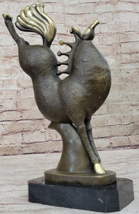 Abstract Modern Art Bucking Chinese Tang Horse Bronze by Milo