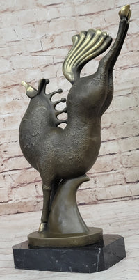 Abstract Modern Art Bucking Chinese Tang Horse Bronze by Milo