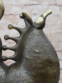 Abstract Modern Art Bucking Chinese Tang Horse Bronze by Milo