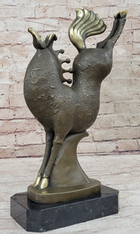 Abstract Modern Art Bucking Chinese Tang Horse Bronze by Milo