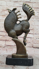 Rearing Horse Bronze Sculpture - Abstract Equestrian Wildlife Art