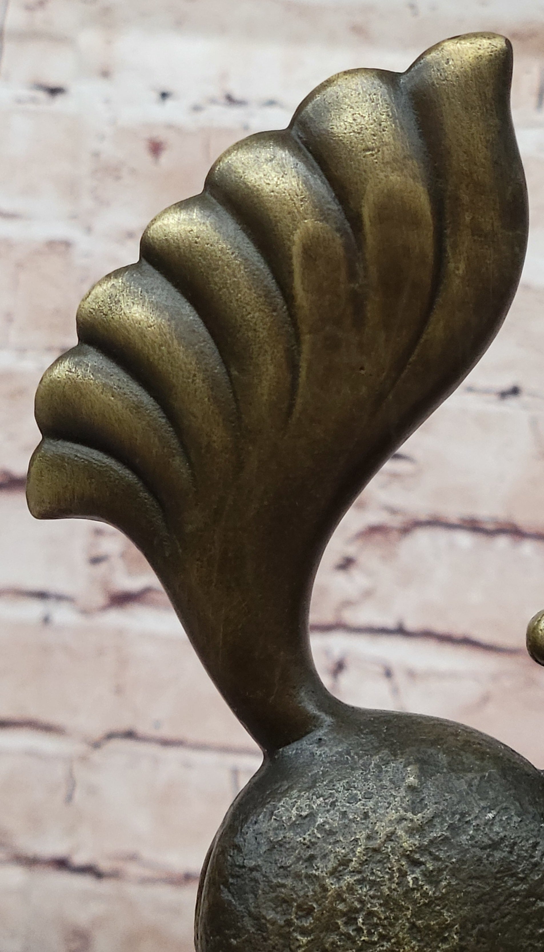 Rearing Horse Bronze Sculpture - Abstract Equestrian Wildlife Art
