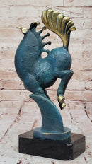 Rearing Horse Bronze Sculpture - Abstract Equestrian Art