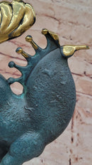 Rearing Horse Bronze Sculpture - Abstract Equestrian Art