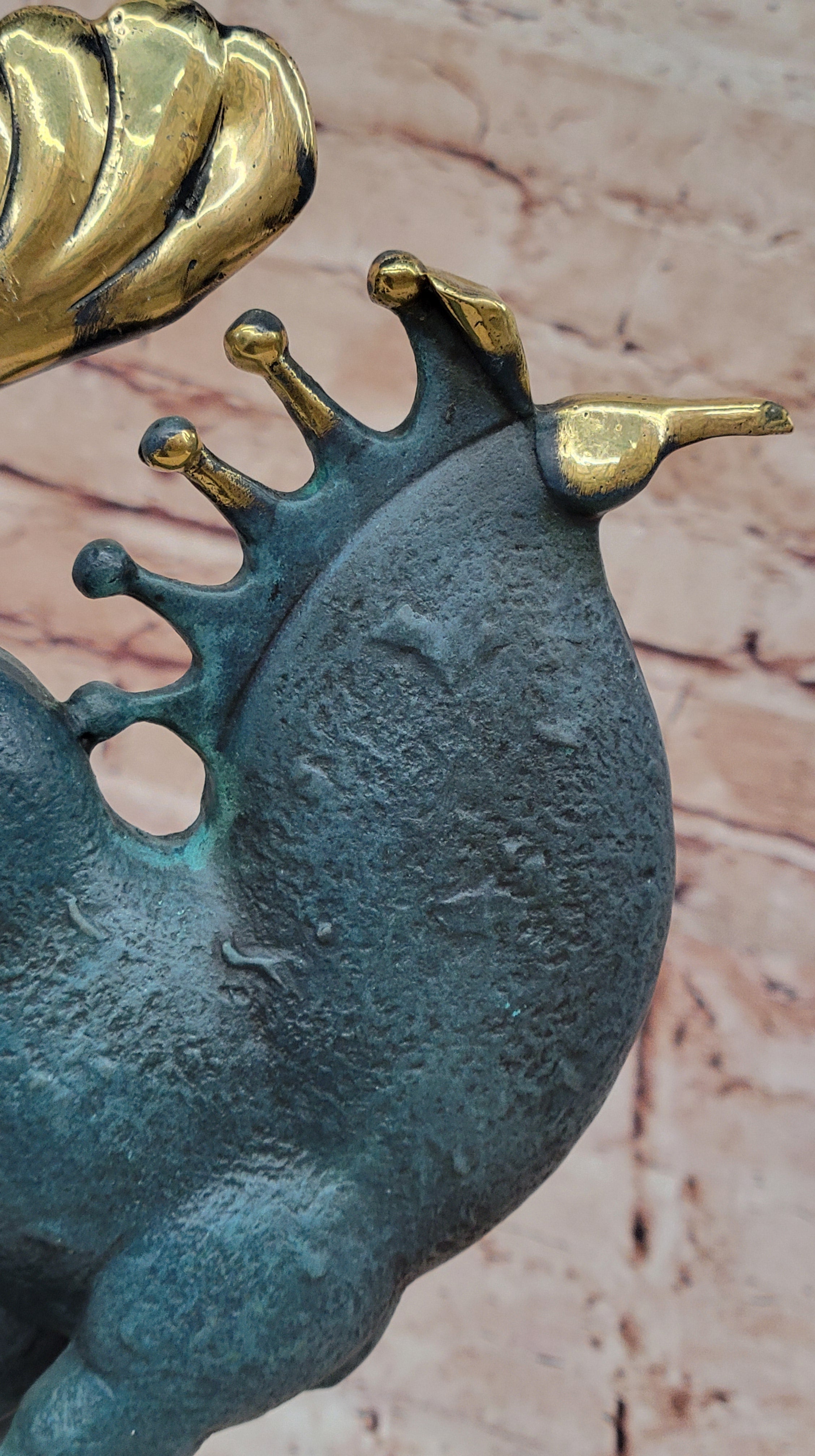 Rearing Horse Bronze Sculpture - Abstract Equestrian Art