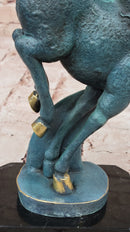 Rearing Horse Bronze Sculpture - Abstract Equestrian Art