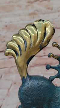 Rearing Horse Bronze Sculpture - Abstract Equestrian Art