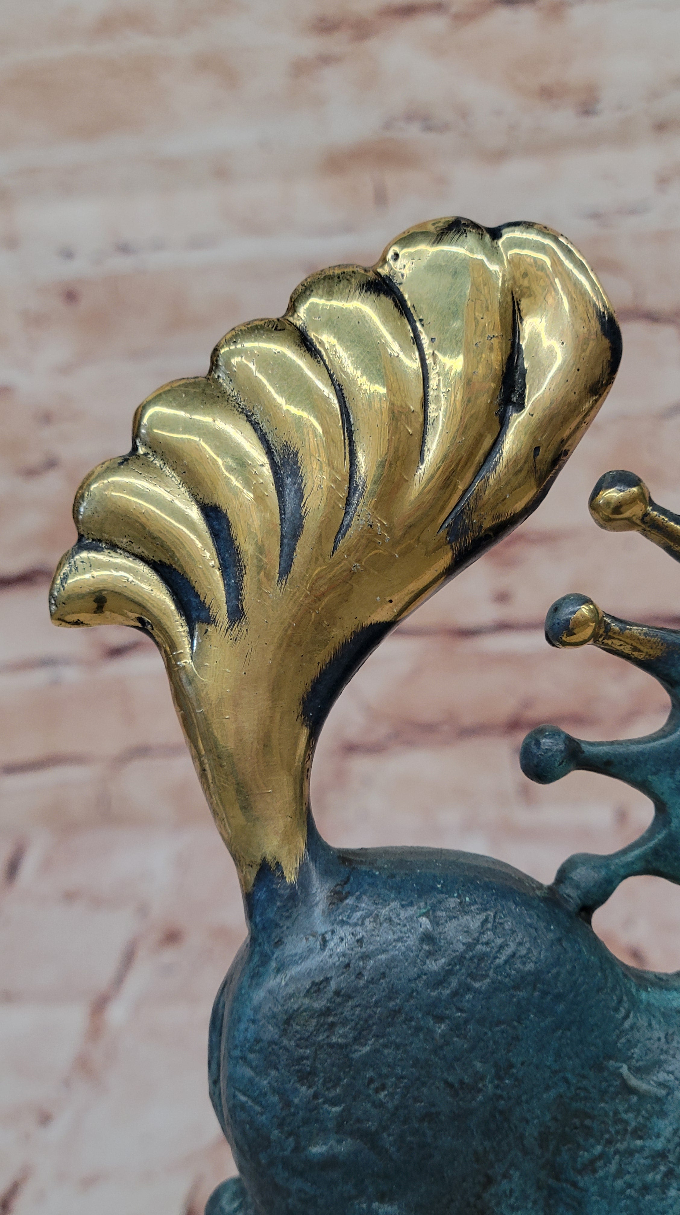 Rearing Horse Bronze Sculpture - Abstract Equestrian Art