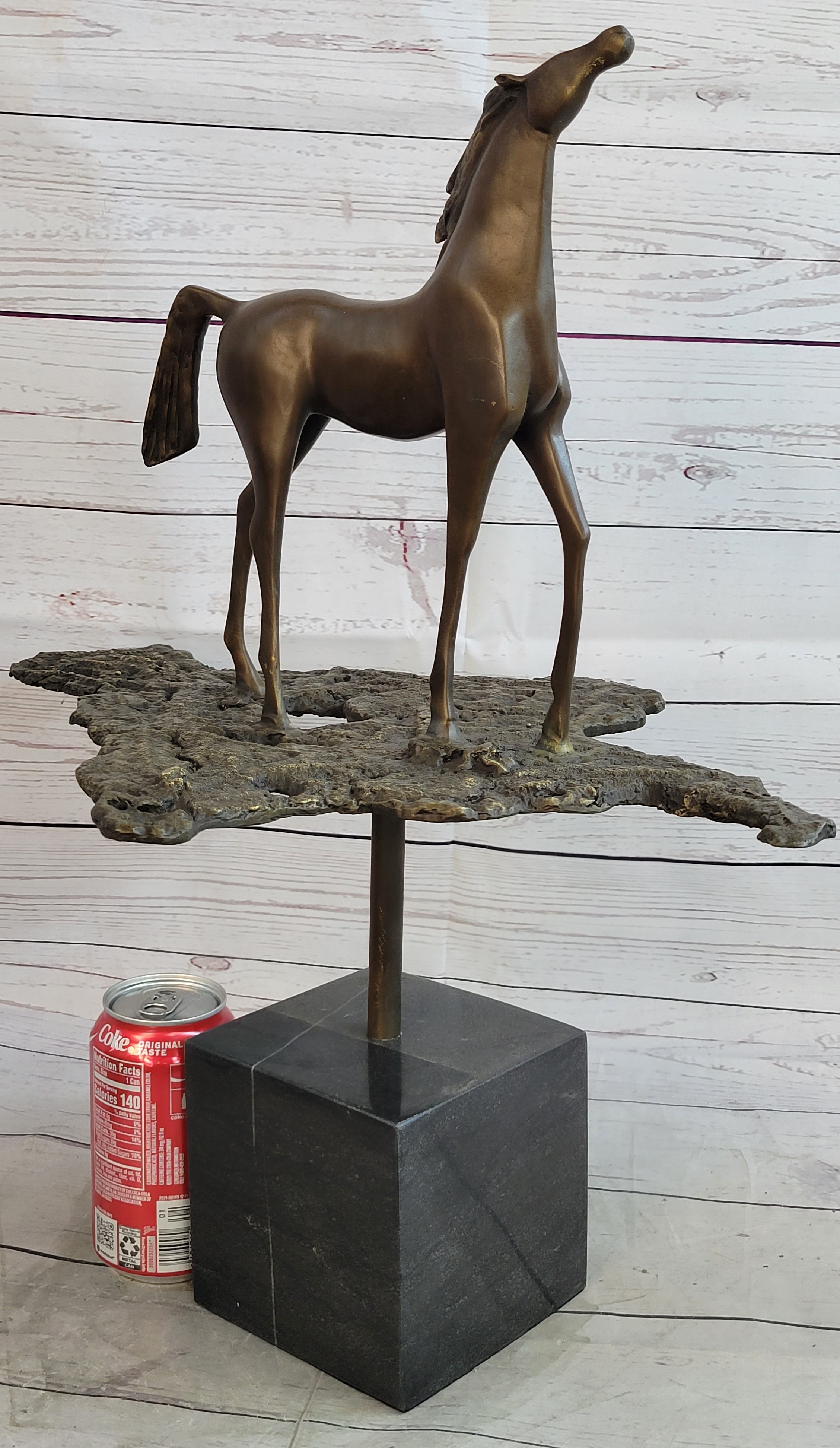 Salvador Dali Abstract Horse Modern Artwork Bronze Sculpture