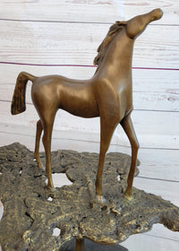 Salvador Dali Abstract Horse Modern Artwork Bronze Sculpture