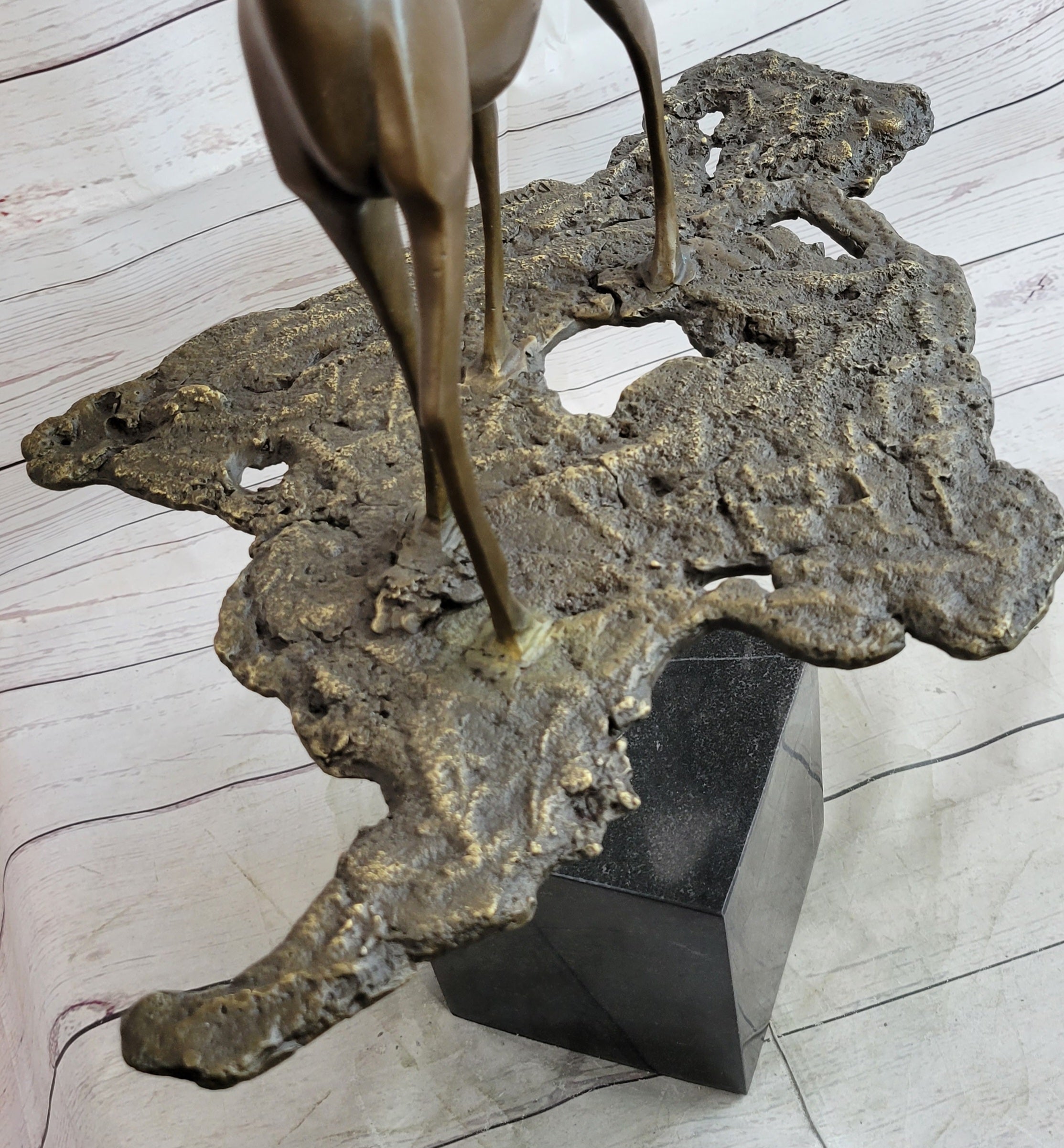 Salvador Dali Abstract Horse Modern Artwork Bronze Sculpture
