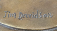 Young Artist Bronze – Boy with Easel on Marble Base